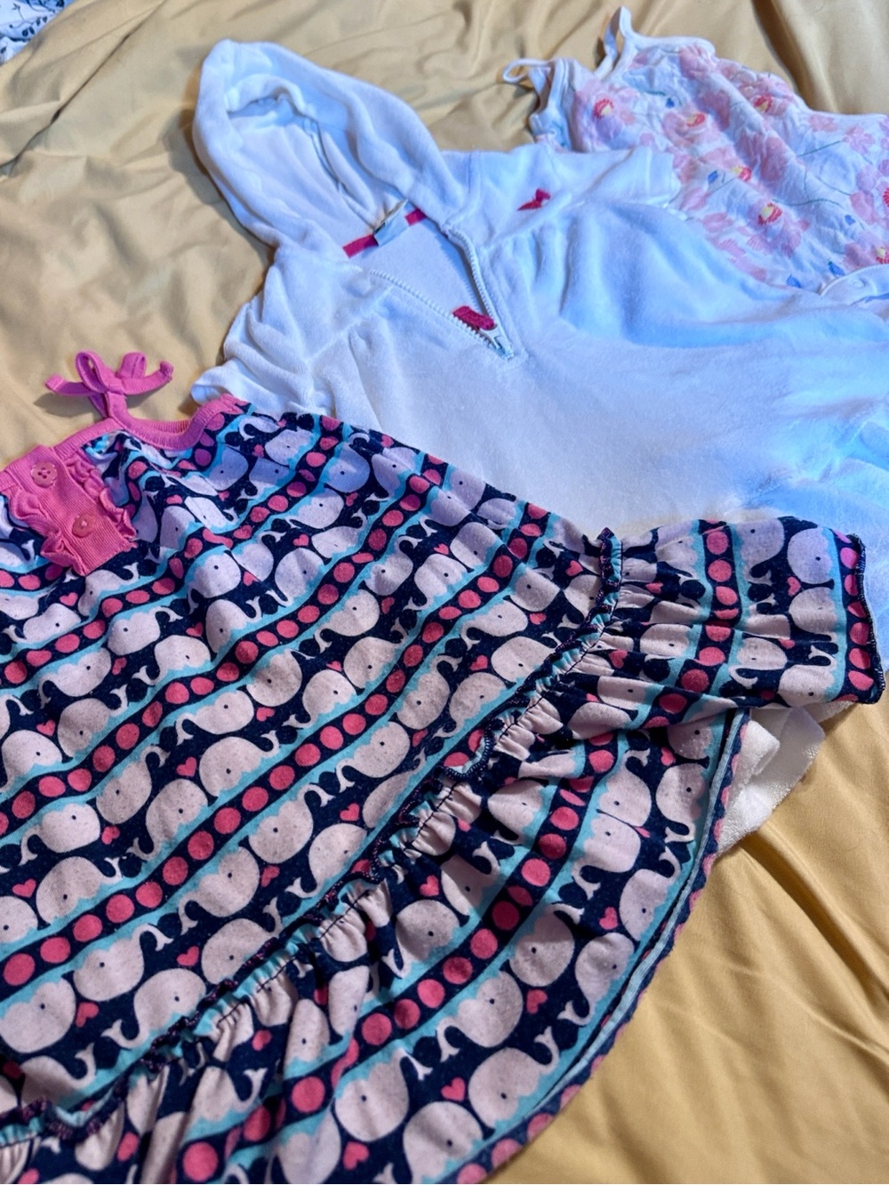 (Lot of 3) baby girl size 6-12m  Old Navy Girls summer Sundress and romper